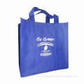 Recycled Non-woven Shopping Bag, Customized Designs with Logos for Promotional Gift Purposes